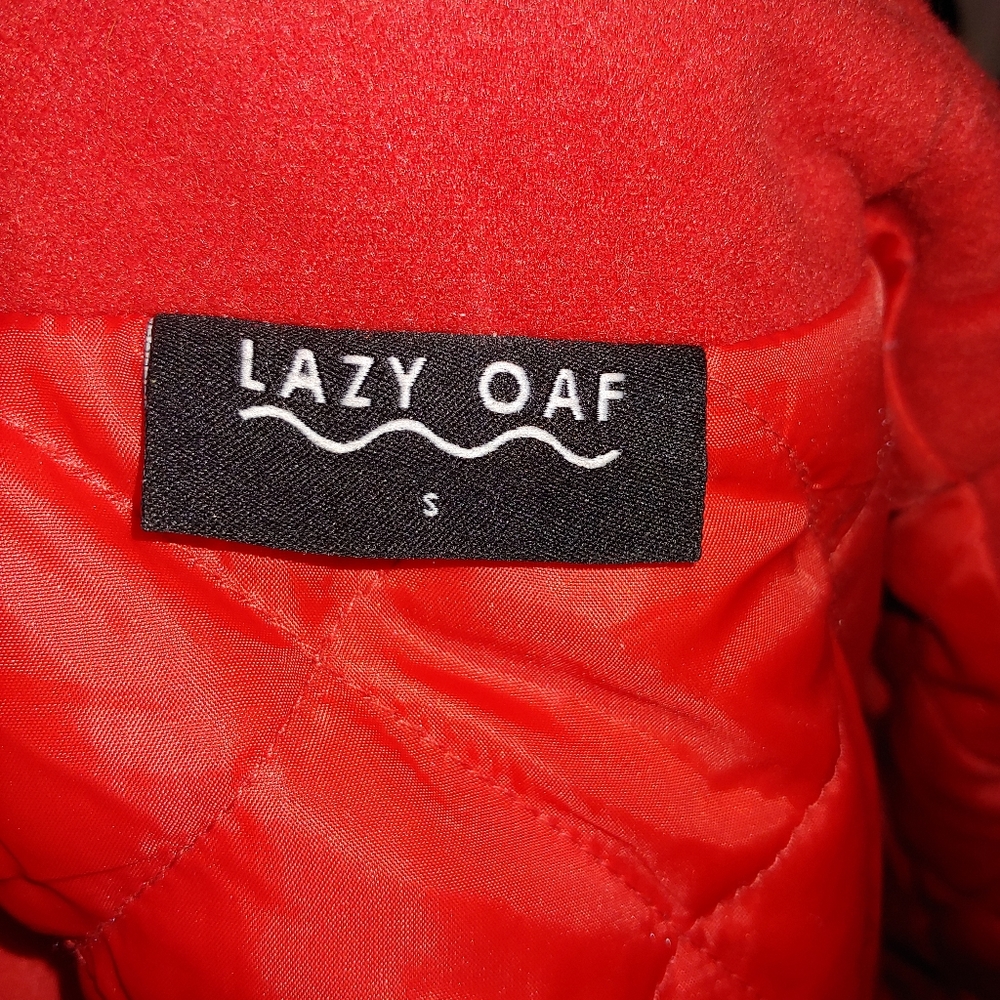 Lazy Oaf Bored Varsity Nautical Cropped Jacket Co… - image 8